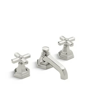 Buy π― Kallista For Town Two Handle Widespread Bathroom Sink Faucet in Nickel Silver π―