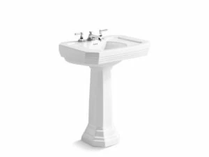 Budget 🤩 Kallista For Town Pedestal Lavatory Sink for Town in Stucco White ❤️