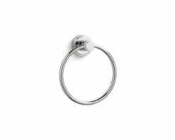 Hot Sale 🧨 Kallista Vir Stil® Towel Ring in Polished Chrome ✔️