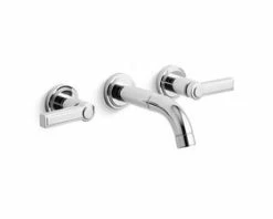 Discount ⭐ Kallista Vir Stil® Bathroom Sink Faucet with Double Cross Handle in Brushed Nickel ✨