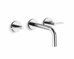 Budget ✨ Kallista One™ 1.2 gpm 3 Hole Bathroom Sink Faucet Trim with Double Lever Handle in Polished Chrome 😀