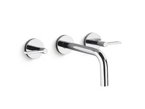 Budget β¨ Kallista Oneβ’ 1.2 gpm 3 Hole Bathroom Sink Faucet Trim with Double Lever Handle in Polished Chrome π