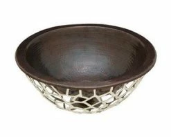 Hot Sale 👍 Thompson Legacy Vessel Lavatory Sink in Black Copper 🛒