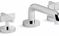 Best deal 👍 Kallista One™ Two Handle Widespread Bathroom Sink Faucet in Polished Chrome ⌛