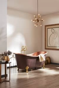 Hot Sale ๐ Thompson Hibernia 70 x 30 in. Freestanding Bathtub in Polished Copper with Antique Copper ๐ฅ - Image 4