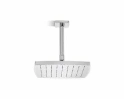 Best reviews of 🌟 Kallista Soft Modern Raindome 2 gpm 1-Function Square Eco Showerhead in Nickel Silver 😉