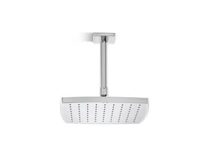 Best reviews of π Kallista Soft Modern Raindome 2 gpm 1-Function Square Eco Showerhead in Nickel Silver π