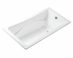 Hot Sale 🛒 Kallista For Town 71-3/4 x 36 in. Drop-In Bathtub in White 🧨