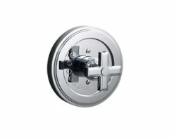 Best Pirce 🧨 Kallista Vir Stil® Wall Mount Pressure Balancing Valve Trim with Single Cross Handle for P19310-00 and P19310-WS Pressure Balance Rough Valves in Polished Chrome 👍