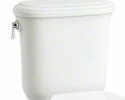 Promo 🥰 Kallista Kennebec™ 1.28 gpf Toilet Tank in Stucco White 😀