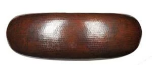 Buy 😉 Thompson Mandala 1-Bowl Vessel Bathroom Sink in Black Copper 👍 - Image 3