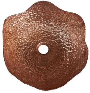 Coupon ⌛ Thompson Laguna 5-1/8 in. 1-Bowl Drop-In and Vessel Lavatory Sink in Rose Gold with White Enamel ⌛ - Image 2