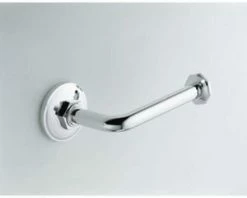 Promo 🎉 Kallista For Loft Concealed Mount and Wall Mount Toilet Tissue Holder in Nickel Silver 👍