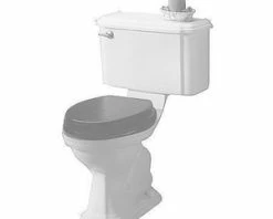 Best Pirce 🧨 Kallista Stafford® Colored Toilet Seat in Stucco White 😀