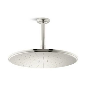 Outlet π Kallista Contemporary Single Function Rain Showerhead in Nickel Silver π