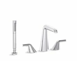 Brand new 🧨 Kallista Taper™ Deck Mount Bathroom Sink Faucet in Polished Chrome 🤩