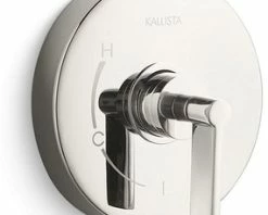 Promo 👏 Kallista One™ Single Handle Bathtub & Shower Faucet in Nickel Silver (Trim Only) 🛒