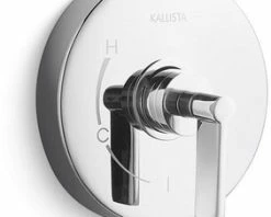 Promo 😍 Kallista One™ Single Handle Bathtub & Shower Faucet in Polished Chrome (Trim Only) 🧨