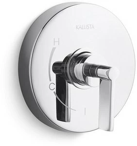 Promo 😍 Kallista One™ Single Handle Bathtub & Shower Faucet in Polished Chrome (Trim Only) 🧨