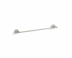Discount 🎉 Kallista One™ 24 in. Towel Bar in Brushed Nickel 🧨