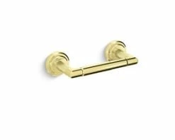 Wholesale 😉 Kallista Pinna Paletta™ Wall Mount Toilet Tissue Holder in Unlacquered Brass 😀