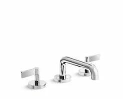 Buy ❤️ Kallista One™ Two Handle Widespread Bathroom Sink Faucet in Polished Chrome 👏