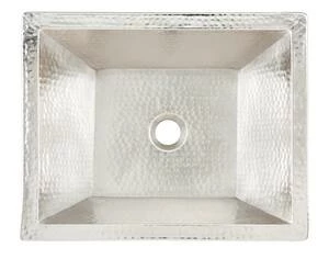 Coupon ๐ Thompson Tonala Dual Mount Basin in ๐จ Hammered Nickel ๐ - Image 3