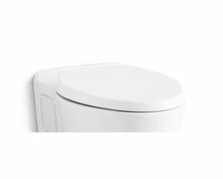 Brand new 🛒 Kallista Modern Elongated Closed Front Toilet Seat in Stucco White 🧨
