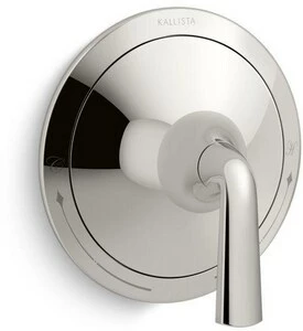 Best Sale π Kallista Script Single Handle Bathtub & Shower Faucet in Nickel Silver Trim Only π